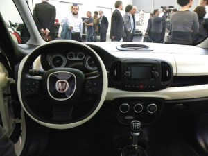 Das Cockpit des neuen Fiat 500L