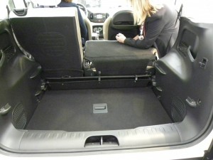 Der Kofferarum des Fiat 500L