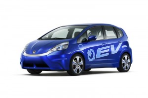 Honda Fit EV Concept hat ein Hybridantrieb
