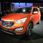Die Frontpartie des neuen Hyundai Santa Fe