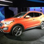 Hyundai Santa Fe 2012 auf New York Auto Show