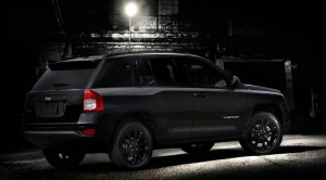Jeep Compass in der Ausstattung Black Edition