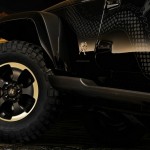 Die 18 Zoll großen Räder des Jeep Wrangler Dragon