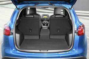 Der Kofferraum des neuen Mazda CX-5