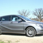Mercedes-Benz B 200 CDI in der Seitenansicht