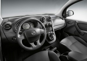 Der Innenraum des Mercedes-Benz Citan