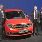 Der Mercedes-Benz Citan bei der Präsentation