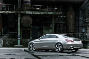 Mercedes-Benz Concept Style Coupe in der Heckansicht