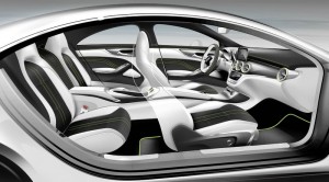 Der Innenraum des Mercedes-Benz Concept Style Coupe