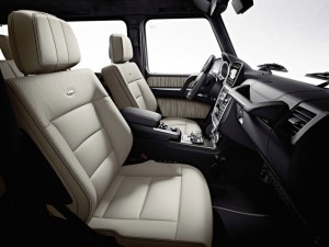 Der Innenraum der Mercedes-Benz G-Klasse 2012