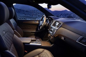 Das Interieur der Mercedes-Benz GL-Klasse 2012