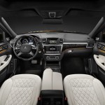 Der Innenraum der 2012 Mercedes-Benz GL-Klasse