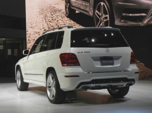 Mercedes-Benz GLK-Klasse auf der New York Auto Show 2012 (Heckansicht)