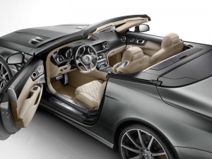 Der Innenraum des Mercedes-Benz SL 65 AMG 45th Anniversary