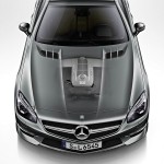 Der 630 PS starke Motor des Mercedes-Benz SL 65 AMG 45th Anniversary