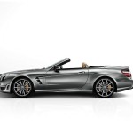 Der Mercedes-Benz SL 65 AMG 45th Anniversary in der Seitenansicht