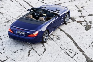 Die Heckansicht des neuen Mercedes-Benz SL 65 AMG