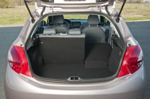 Der Kofferraum des neuen Peugeot 208 schluckt 285 Liter