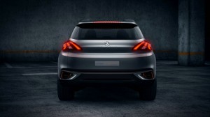 Heck des Peugeot Urban Crossover - Auto China