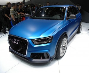 Der Audi RS Q3 als Studie auf der Peking-Messe