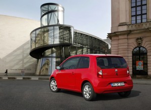 Seat Mii in der Dreitürer-Variante in der heckansicht