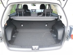 Der Kofferraum des neuen Subaru XV