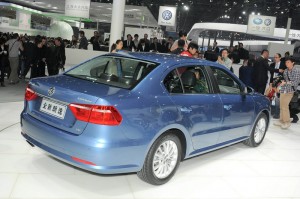 VW New Lavida auf der China Messe 2012