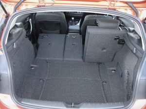 Kofferraum des BMW 1er 116d