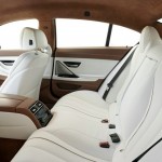 Die hinteren Sitze im BMW 6er Gran Coupe