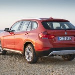 Der neue BMW X1 in der Heckansicht