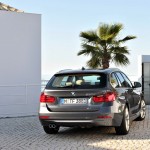Die Heckpartie des neuen BMW 3er Touring
