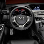 Cockpit des Lexus RX 450h F-Sport