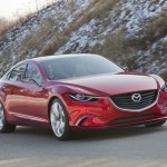 Neuer Mazda Takeri in der Frontansicht