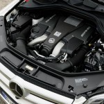 Der 557 PS starke Motor des Mercedes-Benz GL 63 AMG