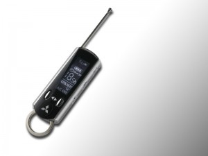 Mit dieser Fernbedienung kann die Aufladung und den Ladestand der Batterien überwacht werden