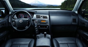 Der Innenraum des Ssangyong Actyon Sports