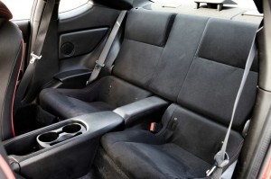 Der Innenraum des Toyota GT86 - Rücksitze