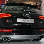 Die Heckpartie des Audi SQ5