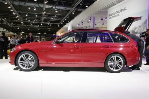 Der neue BMW 3er Touring in der Seitenansicht