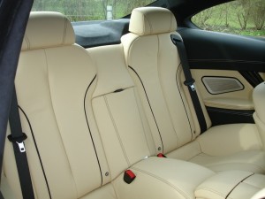 Reichlich Platz für die Fondpassagiere im BMW 6er Coupe 640d