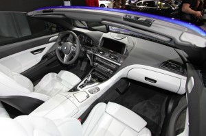 Der Innenraum des BMW M6 Cabrio