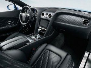 Der Innenraum des Bentley Continental GT Speed