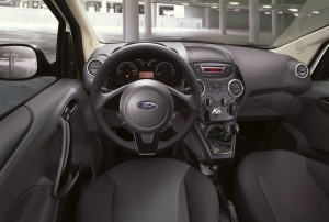 Der Innenraum mit dem neuen Dekor im Ford Ka Titanium