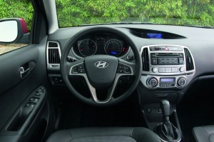 Das Cockpit des Hyundai i20