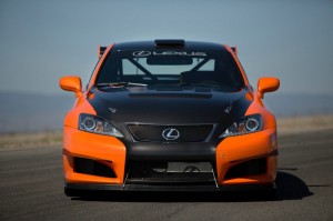 Lexus IS F CCS-R Race Car in der Frontansicht