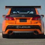 Lexus IS F CCS-R Race Car in der Heckansicht
