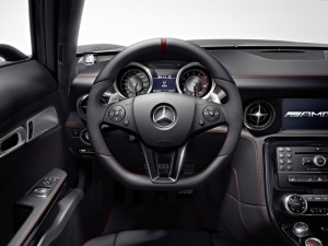 Das Cockpit des Mercedes-Benz SLS AMG GT
