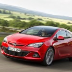 Opel Astra GTC Modell 2012 in Rot