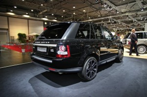 Range Rover Sport Sondermodell Black Edition auf der AMI 2012