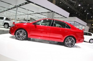 Die Seitenansicht des Seat Toledo Concept